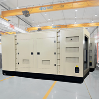 Top-Marke Weichai 675kW/843,75kVA Schallgedämpfter Dieselgenerator für Bergbau Krankenhaus Schwerindustrie