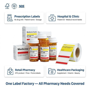 Autocollant Personnalisé pour Étiquette de Prescription Médicale, Flacon Pharmaceutique, Pharmacie, Professionnel de la Santé - Product Image 6