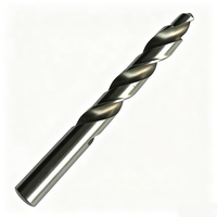 Foret hélicoïdal HSS Cobalt 5% M35 à queue droite pour métal, acier inoxydable, aluminium, PVC, fer