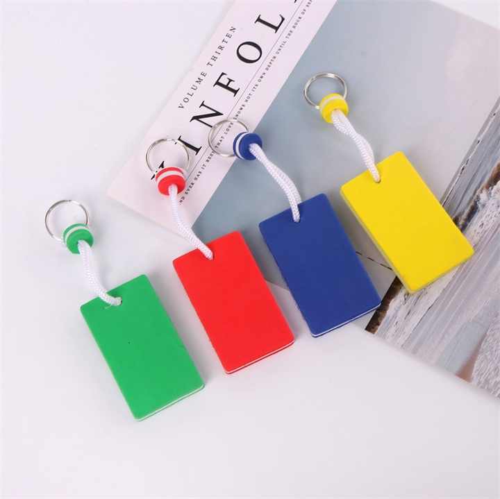 Hot Sale With Custom Design EVA Foam Keychain Key Chain Key Ring