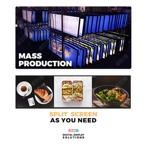 شاشة عرض Lcd Refee, 19 <span class=keywords><strong>24</strong></span> 28 37 43 48 بوصة Refee شاشة عرض Lcd رف عرض رقمي لافتات شاشة رف فائقة الدقة - Product Image 6