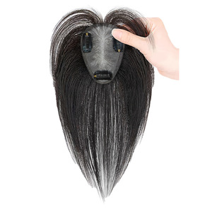 <span class=keywords><strong>Postizo</strong></span> de Cabello Sintético para <span class=keywords><strong>Mujer</strong></span>, Transpirable, con Malla en Forma de Gota de Agua, para un Look Elegante con Raya al Medio, que Realza el Rostro, Extensión de Cabello Juvenil - Product Image 1