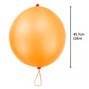 Pasokan MOQ rendah 18 inci balon lateks pukulan <span class=keywords><strong>neon</strong></span> besar bayi dengan pita karet pegangan balon pukulan - Product Image 4