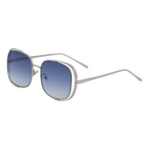 Dolce & Gabbana Lunettes de soleil carrées pour femme UV400 Monture en métal Classe 2 Pare-soleil en plastique noir et métal DG-98324 - Product Image 3