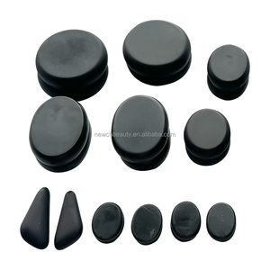 22 pièces – Coffret en bambou – Pierres chaudes naturelles pour massage – Ensemble électrique de thérapie corporelle – <span class=keywords><strong>Serviette</strong></span> de spa – Chauffe-pierres – Pierres thermiques pour usage domestique et beauté - Product Image 6