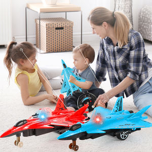 เครื่องบินรบพลาสติกสำหรับเด็กจำลองแบบคู่27เมกะเฮิรตซ์ควบคุมระยะไกลหรูหราออกแบบได้ตามต้องการ - Product Image 4