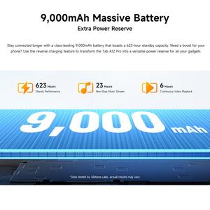 Tablette PC Ulefone Tab <span class=keywords><strong>A12</strong></span> Pro en gros, 8 Go + 128 Go, écran 12,2 pouces, batterie 9000 mAh, <span class=keywords><strong>Android</strong></span> 16, Ulefone Tab - Product Image 5