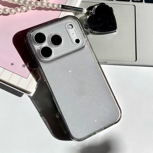 Polvo de brillantina transparente fino, adecuado para la funda del iPhone 17 Pro Max, para la funda protectora gruesa de alta gama de Apple 16, suave para el 15 - Product Image 5