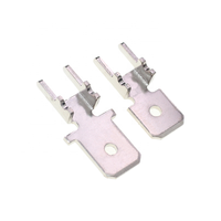 Connecteur de borne à connexion rapide série 110 de type soudage 1742014 en laiton nickelé borne mâle PCB 2,8 mm