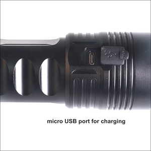 Hot bán 3 <span class=keywords><strong>LED</strong></span> USB mạnh mẽ chất lượng cao đèn pin với pin 18650 lumen cao <span class=keywords><strong>Torch</strong></span> 365nm siêu sáng đèn - Product Image 5