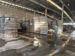 Heavy Duty Tire Recycling <b>Rubber</b> Powder Equipment Industrial Tire Shredding Grinding Line Motor Engine NIHIX Brand Easy - Product Image 4