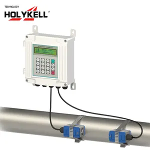Misuratore di portata ad ultrasuoni Holykell misurazione del flusso volumetrico