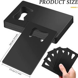 Ouvre-bouteille en métal personnalisé avec logo, ouvre-bouteille en acier inoxydable, ouvre-bouteille de type carte de crédit gravé au laser, vente en gros - Product Image 3