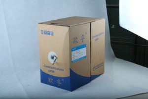 كابل إيثرنت خارجي من النحاس الخالي من الأكسجين SFTP/FTP/UTP بطول 305 متر و500 متر و1000 متر، فئة 5 و6 و7a و8 و9 وكابل <span class=keywords><strong>Cat5e</strong></span> - Product Image 4