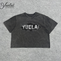 T-shirt Homme 100% Coton Peigné Doux Coupe Boxy Oversize Personnalisée Imprimé DTG Coupe Courte Grammage Lourd 300 g/m² Effet Délavé