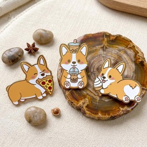 Pins de Esmalte Personalizados de Alta Calidad, Insignias con Color y Forma Personalizados, Diseño Moderno/Arte Tradicional/Folk, Logotipo Personalizado, Zinc - Product Image 3
