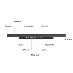 2025 chất lượng tốt Android Máy tính bảng thông minh Màn hình cảm ứng tương tác KDS hiển thị kỹ thuật số Nhà Hàng quảng cáo gắn máy tính bảng - Product Image 6
