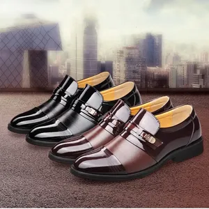 Casual Schoenen Engelse Wind Business Jurk Schoenen Volwassen Groothandel Fabriek Nieuwe Hot Sale Man Lederen Schoenen