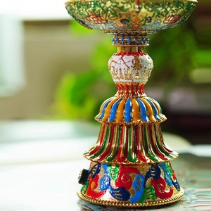 <span class=keywords><strong>2025</strong></span> mới Vàng Pha Lê sen đèn Led Plug-in sạc Phật Tay Chạm Khắc thủy tinh thủ công trong phong thủy cổ điển & Tôn Giáo phong cách - Product Image 3