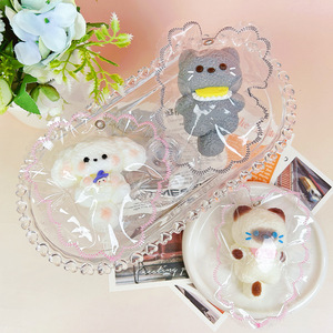 Set de Juguetes Blandos de Espuma Kawaii, Lindos Perritos Calicó, Siameses y Pudles para Aliviar el Estrés, Llavero - Product Image 2