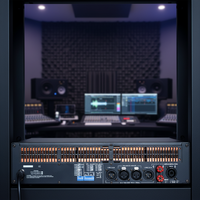 Amplificateur audio actif extérieur Ipalead FP7000 Classe Td Pro alimenté par courant alternatif 5000W 2 canaux en métal Son surround professionnel Haut SNR