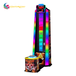 Machine de jeu d'arcade de boxe à monnayeur de haute qualité en métal/plastique/bois avec garantie d'un an et marteau de frappe - Product Image 4