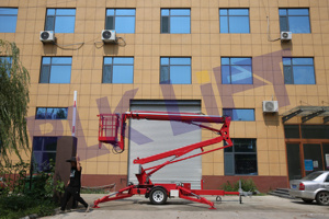 รถกระเช้าไฮดรอลิกแบบแมงมุม เครื่องยนต์ดีเซล 12ม. 13ม. 14ม. กำลังขาย - Product Image 3