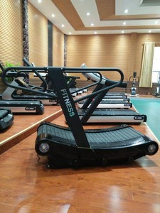 Cinta de correr curvada autogenerada no motorizada sin motor para Fitness comercial - Product Image 4