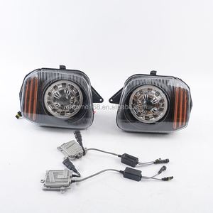Phare à LED avec yeux d'ange pour <span class=keywords><strong>Suzuki</strong></span> <span class=keywords><strong>Jimny</strong></span> Phare de voiture pour <span class=keywords><strong>Suzuki</strong></span> <span class=keywords><strong>Jimny</strong></span> 4x4 Accessoires - Product Image 1