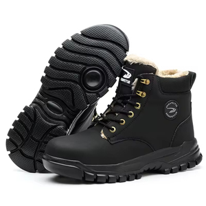 Botas de senderismo para uso en exteriores, zapatos para hombre con altura media a la pantorrilla, impermeables y antideslizantes para hombre - Product Image 6
