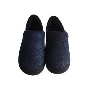 Pantofole da Casa in <span class=keywords><strong>Feltro</strong></span> per Uomo con Logo Personalizzato, Stampa a Quadri, Fodera Morbida e Suola Antiscivolo - Product Image 3