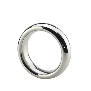 50mm stainless steel cock ring scrotum stretcher penis ring ejaculation ball stretcher