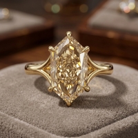Chenjing - Diamantes Cultivados en Laboratorio, Corte Champagne, de 0.5ct a 1ct, Venta al Por Mayor, HPHT CVD, para Joyería