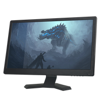Moniteur BNC LED de jeu de 21.5 pouces Écran large Moniteur CCTV LCD Full HD de 22 pouces avec entrée AV BNC