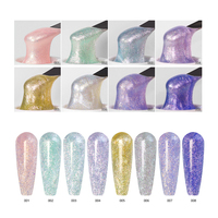 YDC 2026 Hema Tpo Free Gel de Construction Fort Effet Brume pour Extension d'Ongles, Gel Pailleté pour Extension 15g - Meilleure Vente