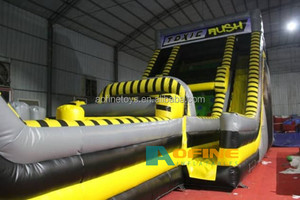 Nguyên tử trở ngại khóa học và dọc <span class=keywords><strong>Rush</strong></span> trượt Inflatable độc hại <span class=keywords><strong>Rush</strong></span> trở ngại khóa học để bán - Product Image 3