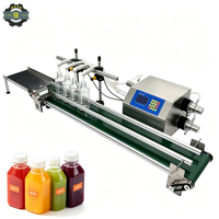 Machine de remplissage 4H6500 - Équipement de remplissage de liquides à haute viscosité, adapté aux boissons au yaourt, certifié CE