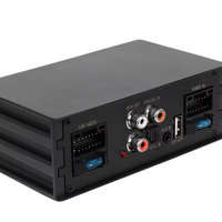 Amplificador de Potencia de Audio, Amplificador Estéreo HiFi, Amplificador de Sonido Universal para Auto y Hogar, Compatible con Múltiples Entradas