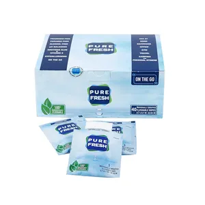 Organic Feminine Flushable Wipes Single Wipes For Female Personal Cleansing Intimate Wipes