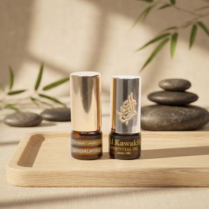 Aceite Esencial de Sándalo Al Kawakib 1ML, Botella de Vidrio Aromática, Incienso Indio, Aroma para Todas las Estaciones - Product Image 2
