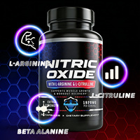 Complément Herbal OEM : Capsules d'Oxyde Nitrique Extra Fortes avec L-Arginine et L-Citrulline pour Hommes – Soutien Musculaire Premium à base de Maca