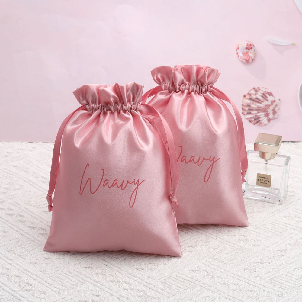 Luxury Satin Bags Elegant Drawstring Pouches for All