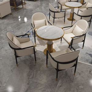 Tables de restaurant élégantes, modernes et contemporaines, ensemble de meubles <span class=keywords><strong>d</strong></span>'hôtel sur mesure pour appartement ou maison <span class=keywords><strong>d</strong></span>'<span class=keywords><strong>hôtes</strong></span>, nouveauté - Product Image 4