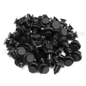 Lot de 100 rivets en plastique de 10 mm pour pare-chocs/garde-boue de voiture, clips de fixation de 10 mm pour le style automobile Honda - Product Image 5
