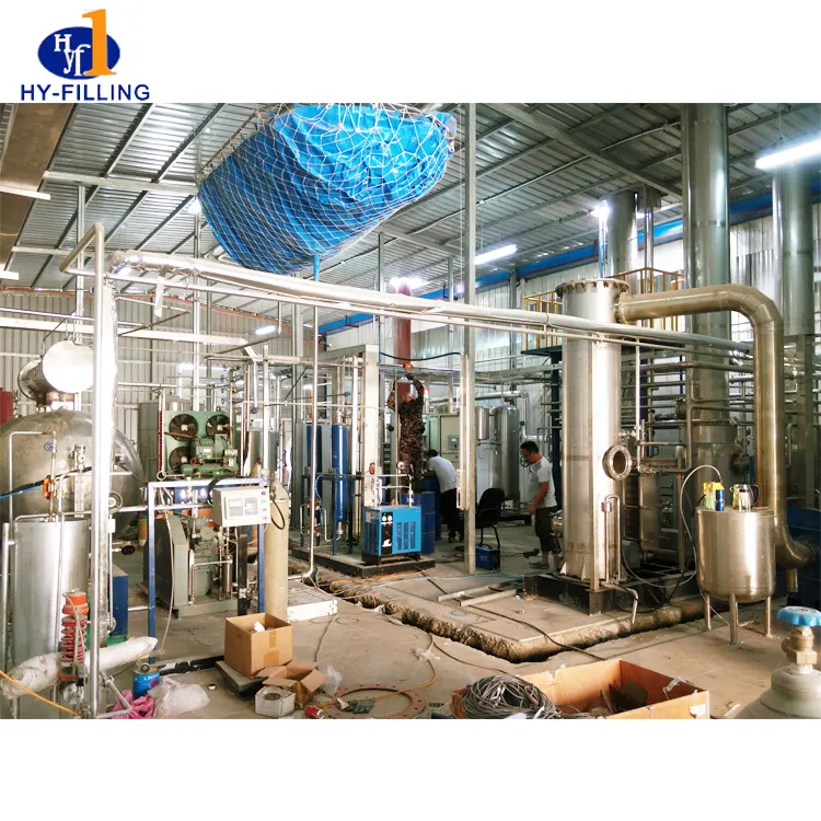 CO2 recovery CO2 production plant CO2 generation system carbon dioxide recovery plant