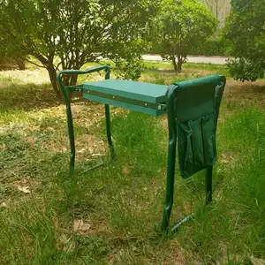 Nova dobrável folding jardim sede genuflexório ajuelhando bench assento genuflexórios jardim dobrável com bolsa