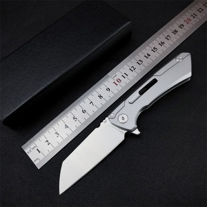 Manufacturer New Wholesale DIY OEM Pocket <b>Knife</b> Multi-Functional <b>Knives</b> with D2 High Speed Steel Blade and One Line <b>Lock</b> - Product Image 6