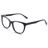 Monture de lunettes classiques œil-de-chat Elan Optical RD26002 en acétate pour femme, monture complète, vente chaude, approvisionnement direct usine