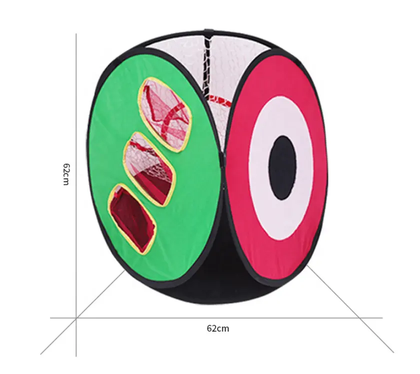 गर्म बेच 4in1 गोल्फ अभ्यास जाल मार गोल्फ प्रशिक्षण शुद्ध इनडोर, आउटडोर गोल्फ छिल पिचिंग पिंजरों