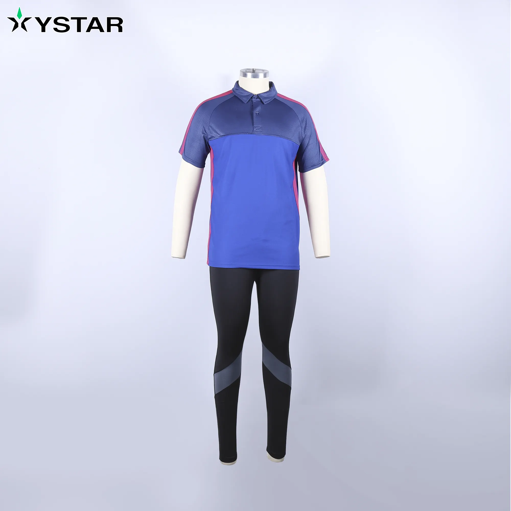 High Quality Cotton Polyester T-shirt Mens Golf Sports Casual Business Polo Short Sleeve Shirt